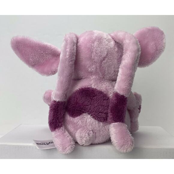 Disney Parks Lilo & Stitch Plush Stuffed Girlfiend Angel Pink Hearts 8" Tall - Picture 2 of 6